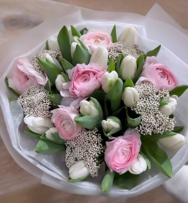 Bouquet "White tulip"