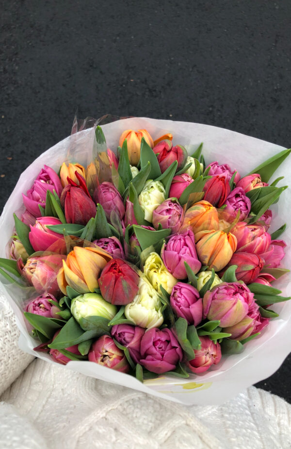 Bouquet “Double TULIPS”